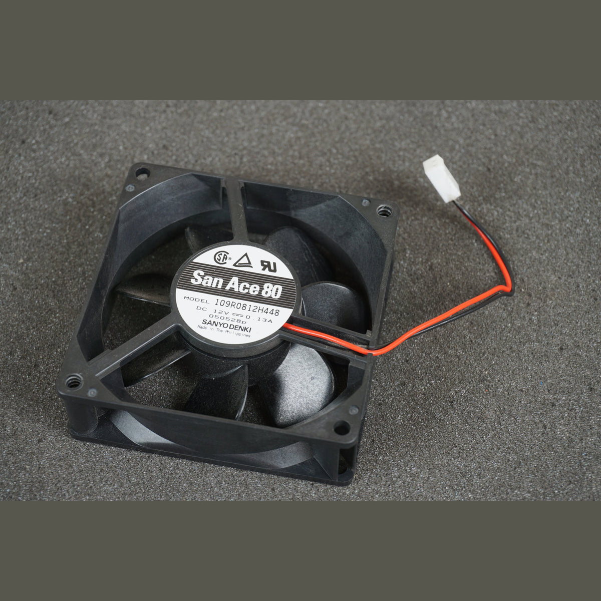 109R0812H448 San Ace 80 DC12V 0.13A 2-Pin 2-Wire Fan