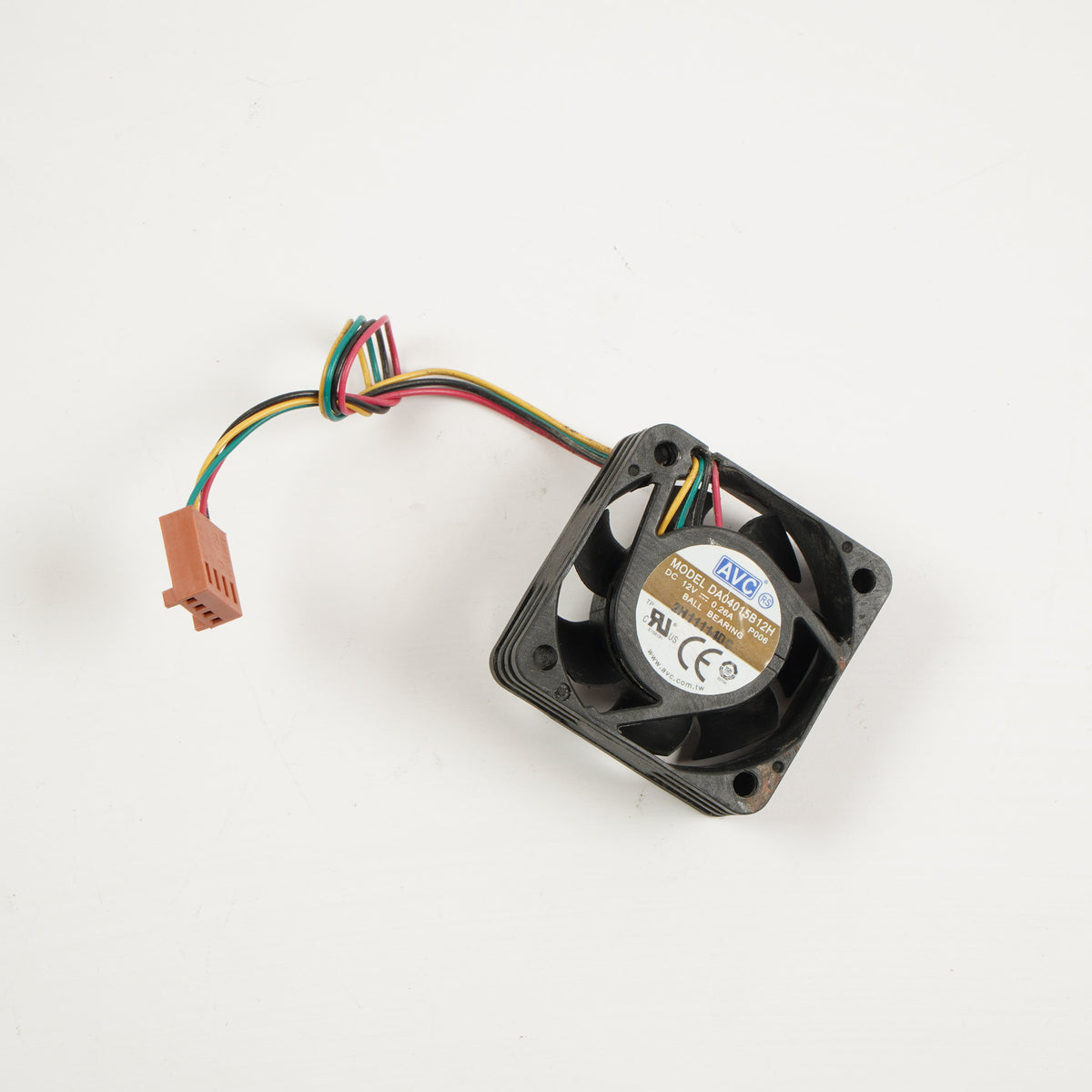 AVC DA04015B12H-P006 40mm x 15mm 4-Pin 4-Wire Fan DC12V 0.26A