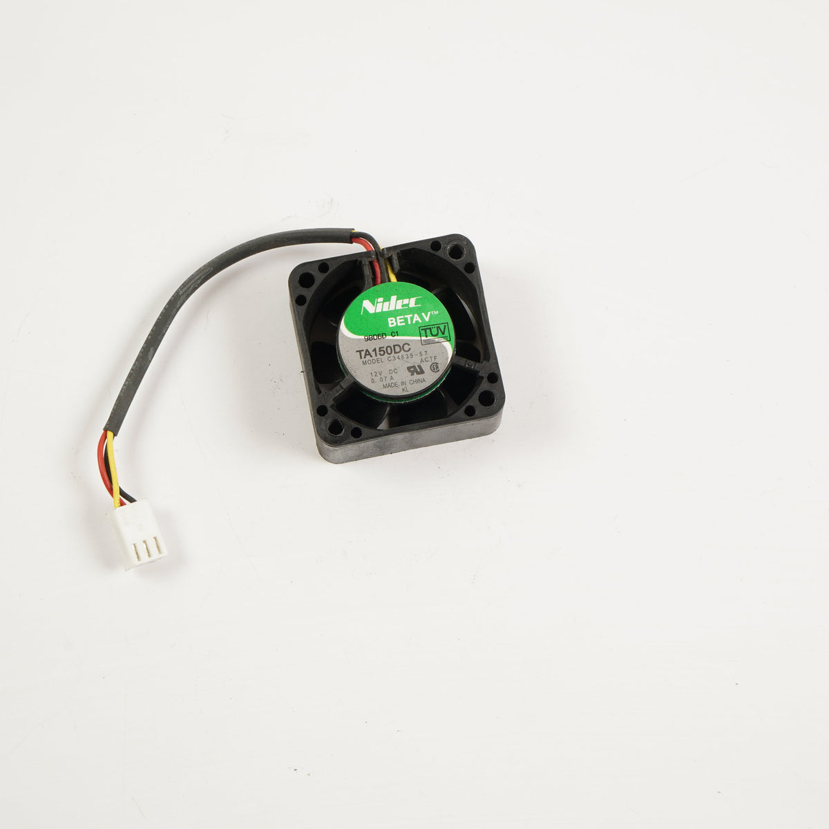 Nidec C34635-57 ACTF 40mm x 20mm 3-Pin 3-Wire Fan DC12V 0.07A