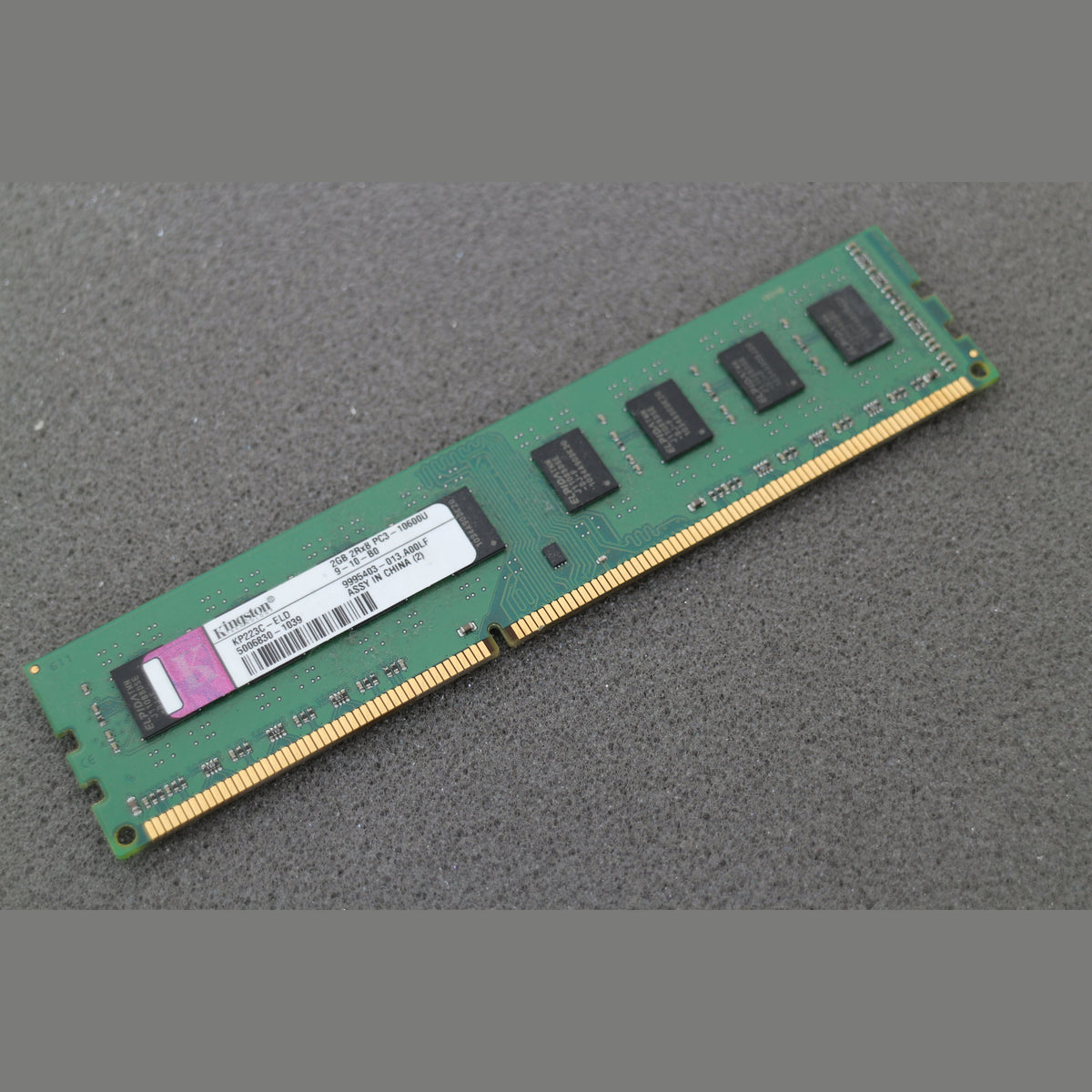 Kingston KP223C-ELD PC3-10600U 2GB Memory RAM DDR3-1333