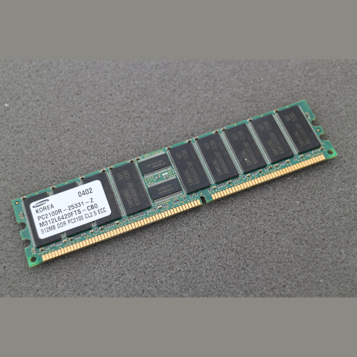 Samsung M312L6420FTS-CB0 PC2100R-25331-Z 256MB Server Memory RAM