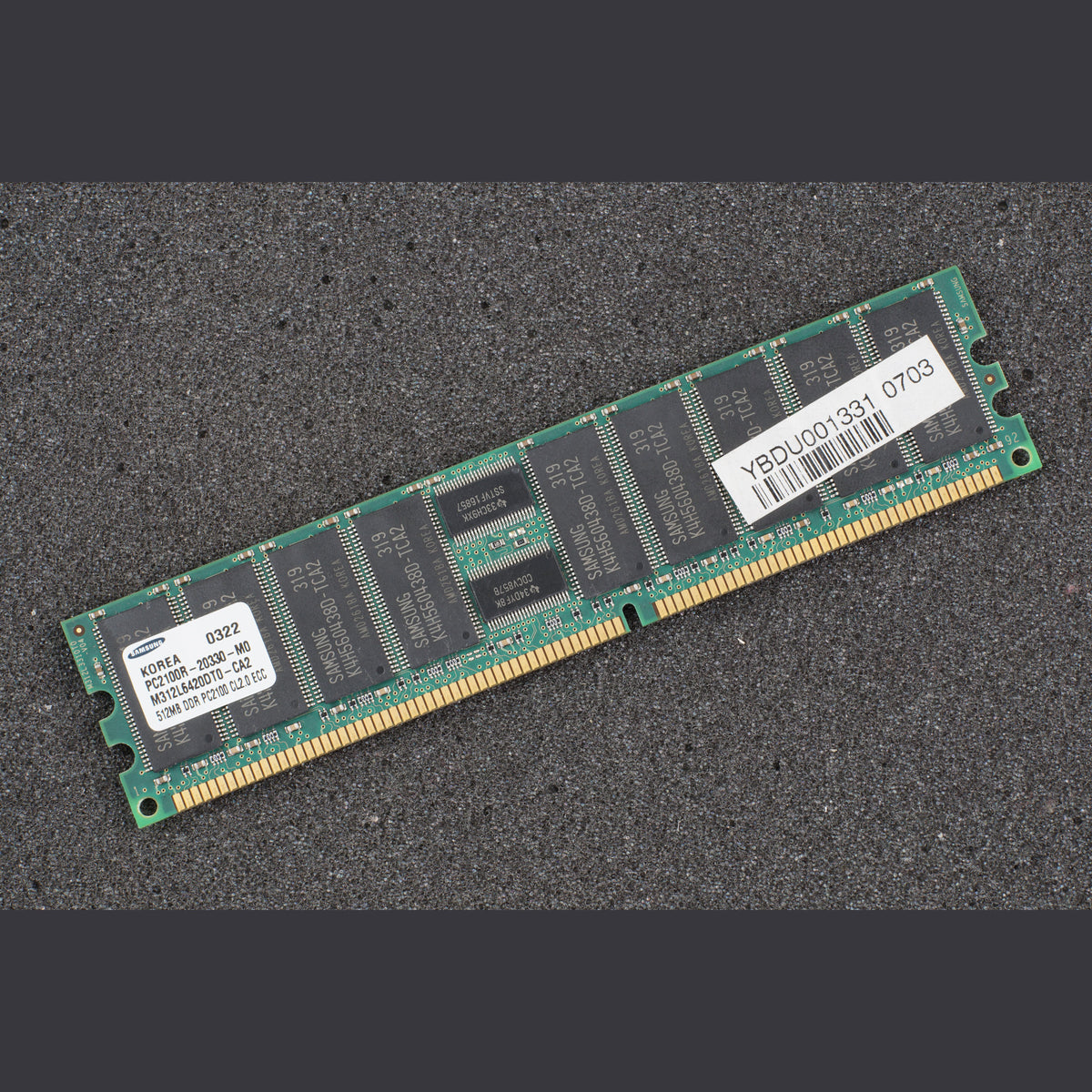 Samsung M312L6420DT0-CA2 PC2100R-20330-M0 512MB Server Memory RAM