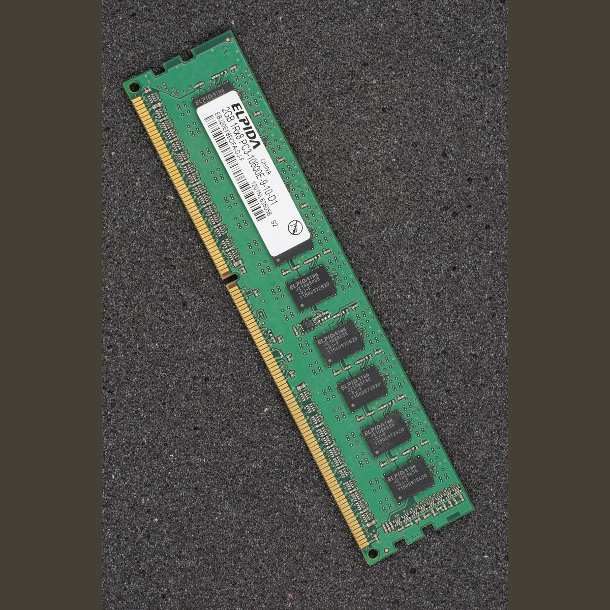 Elpida EBJ20EF8BCFA-DJ-F PC3-10600E-9-10-D1 2GB Server Memory RAM
