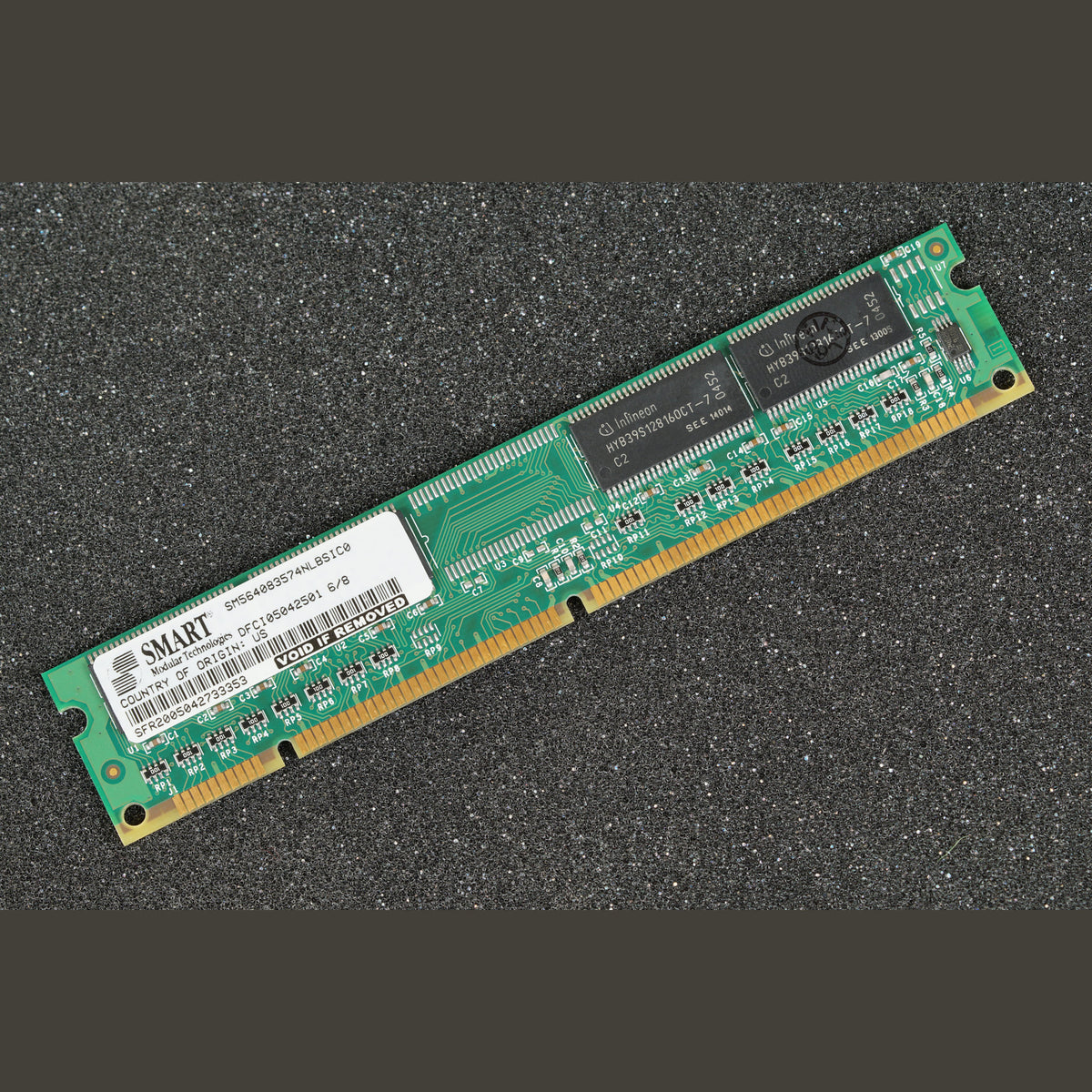 SM564083574NLBSIC0 Smart 64MB 168P PC133 Memory RAM