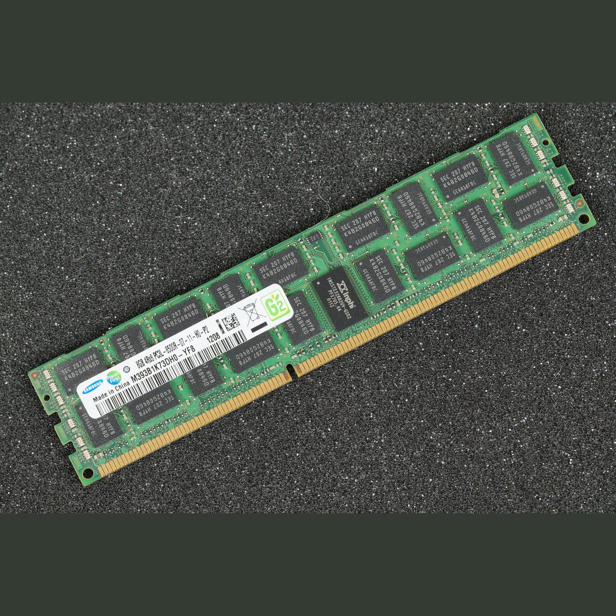 M393B1K73DH0-YF8 Samsung 8GB PC3L-8500R-07-11-H0-P2 Server Memory RAM