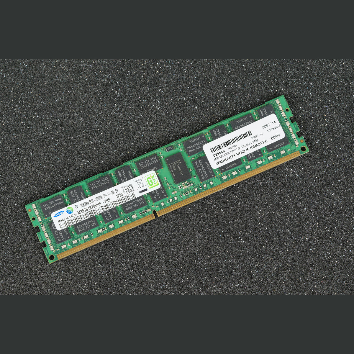 M393B1K70DH0-YH9 Samsung 8GB PC3L-10600R-09-11-E2-D3 Server Memory RAM
