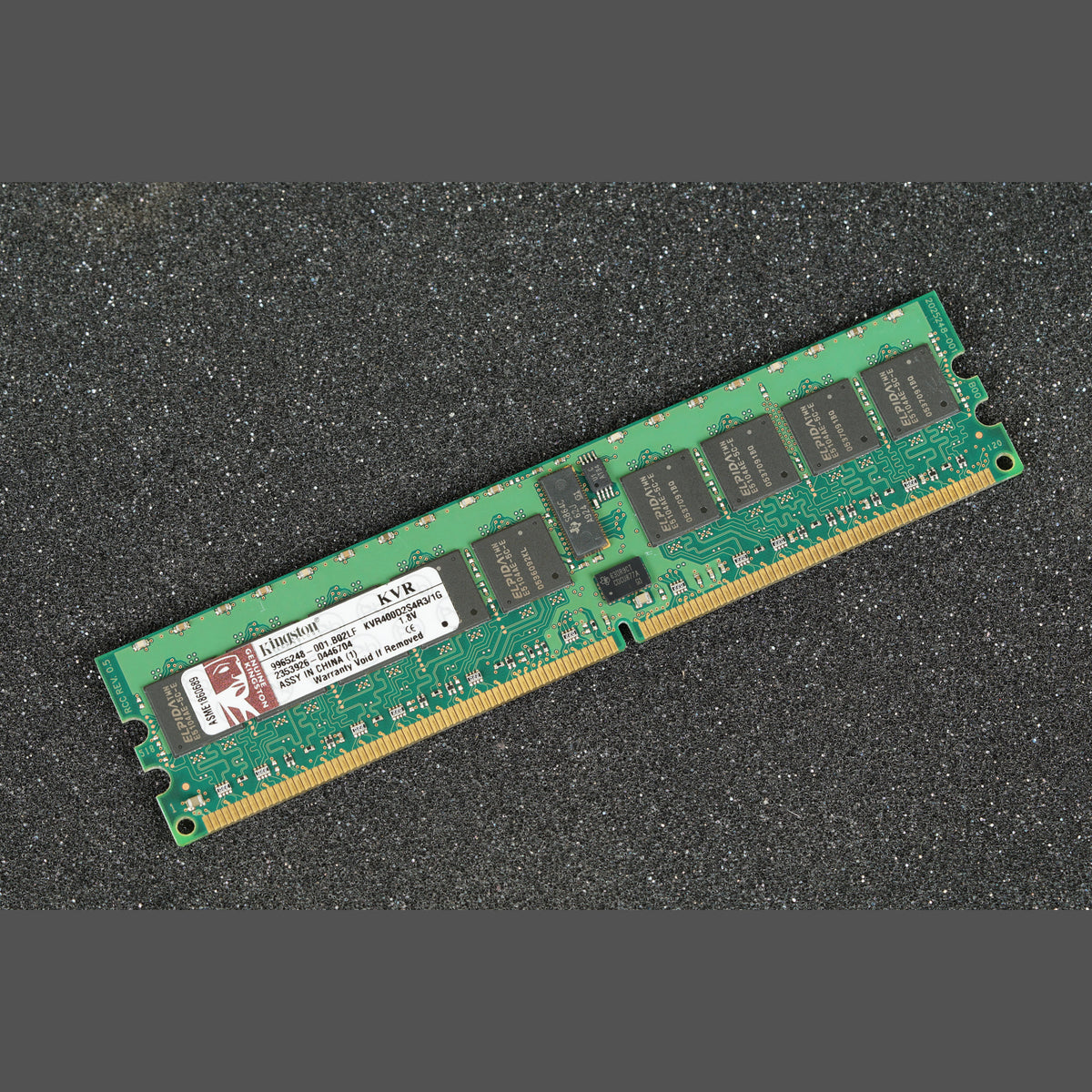 KVR400D2S4R3/1G Kingston 1GB PC2-3200R Server Memory RAM