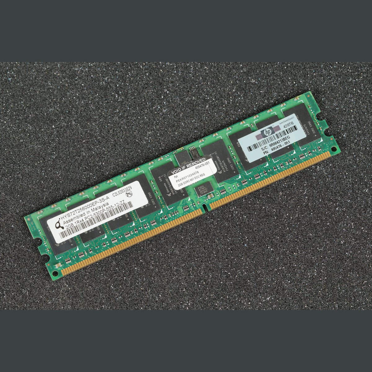 HYS72T256000EP-3S-A Qimonda 2GB PC2-5300P-555-12-ZZ Memory RAM