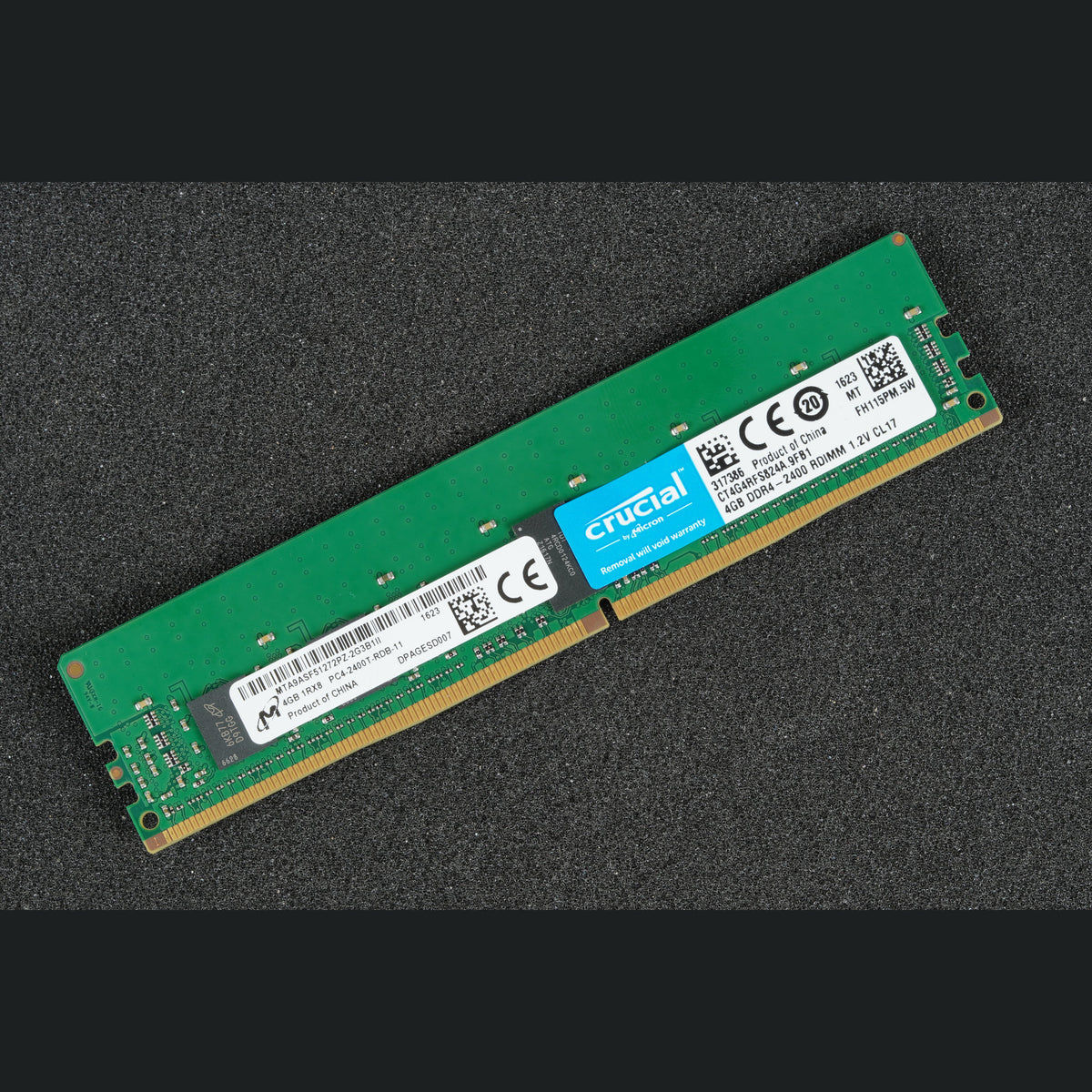 MTA9ASF51272PZ-2G3B1 4GB PC4-2400T-RDB-11 Server Memory RAM
