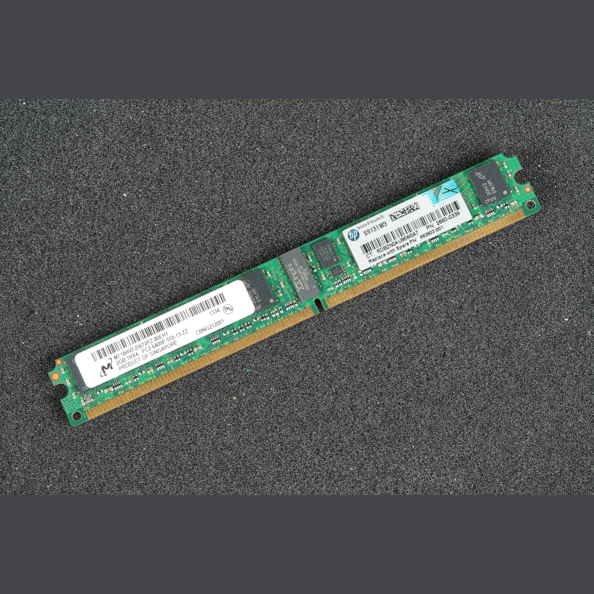 MT18HVF25672PZ-80EH1 2GB PC2-6400P-555-13-ZZ Server Memory RAM