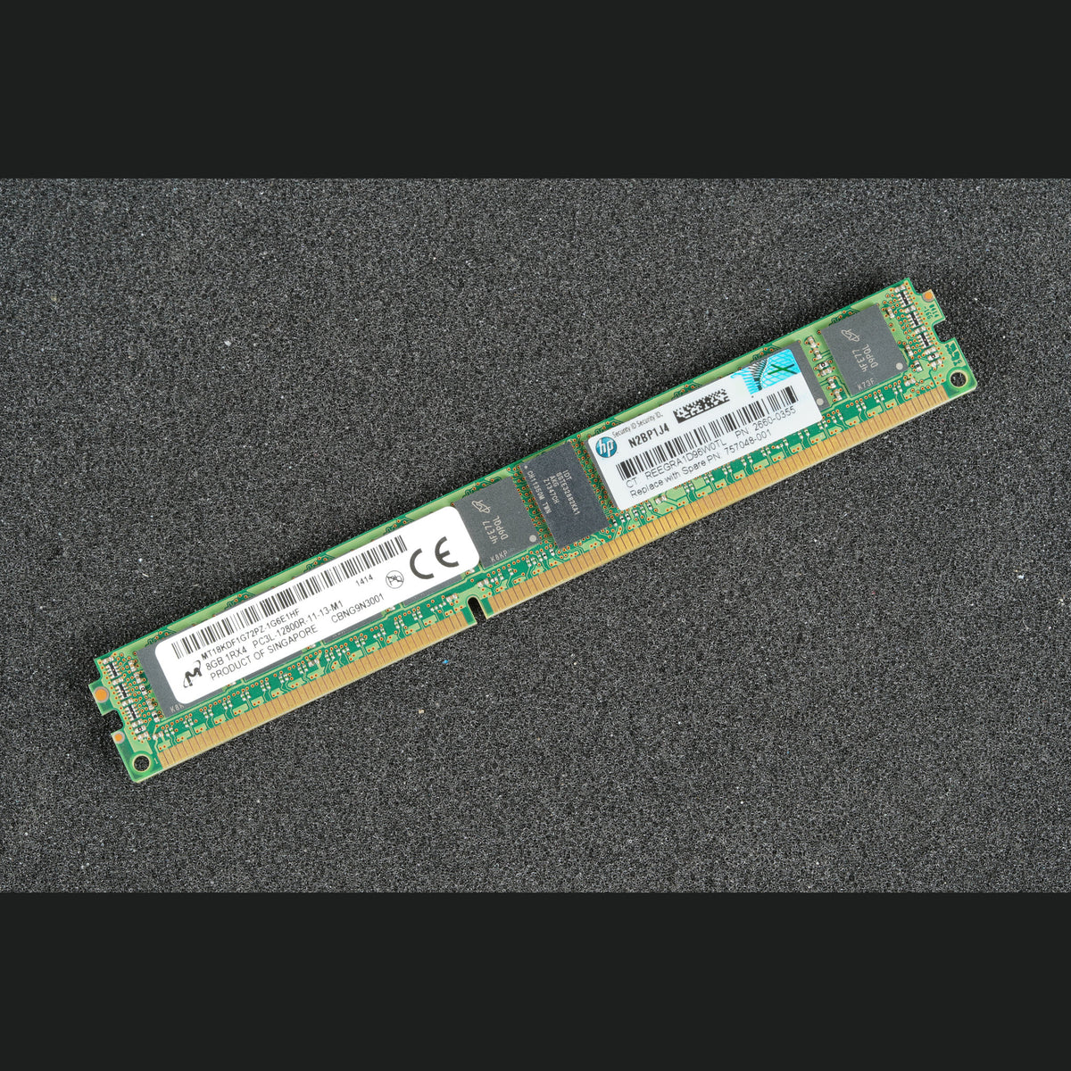 MT18KDF1G72PZ-1G6E1 8GB PC3L-12800R-11-13-M1 Server Memory RAM