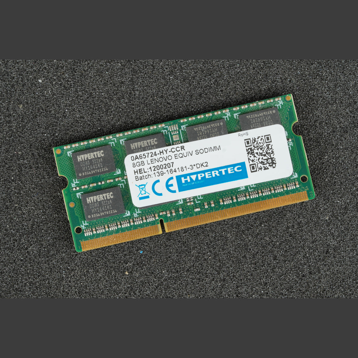 0A65724-HY-CCR Hypertec 8GB PC3-12800S SODIMM Memory RAM