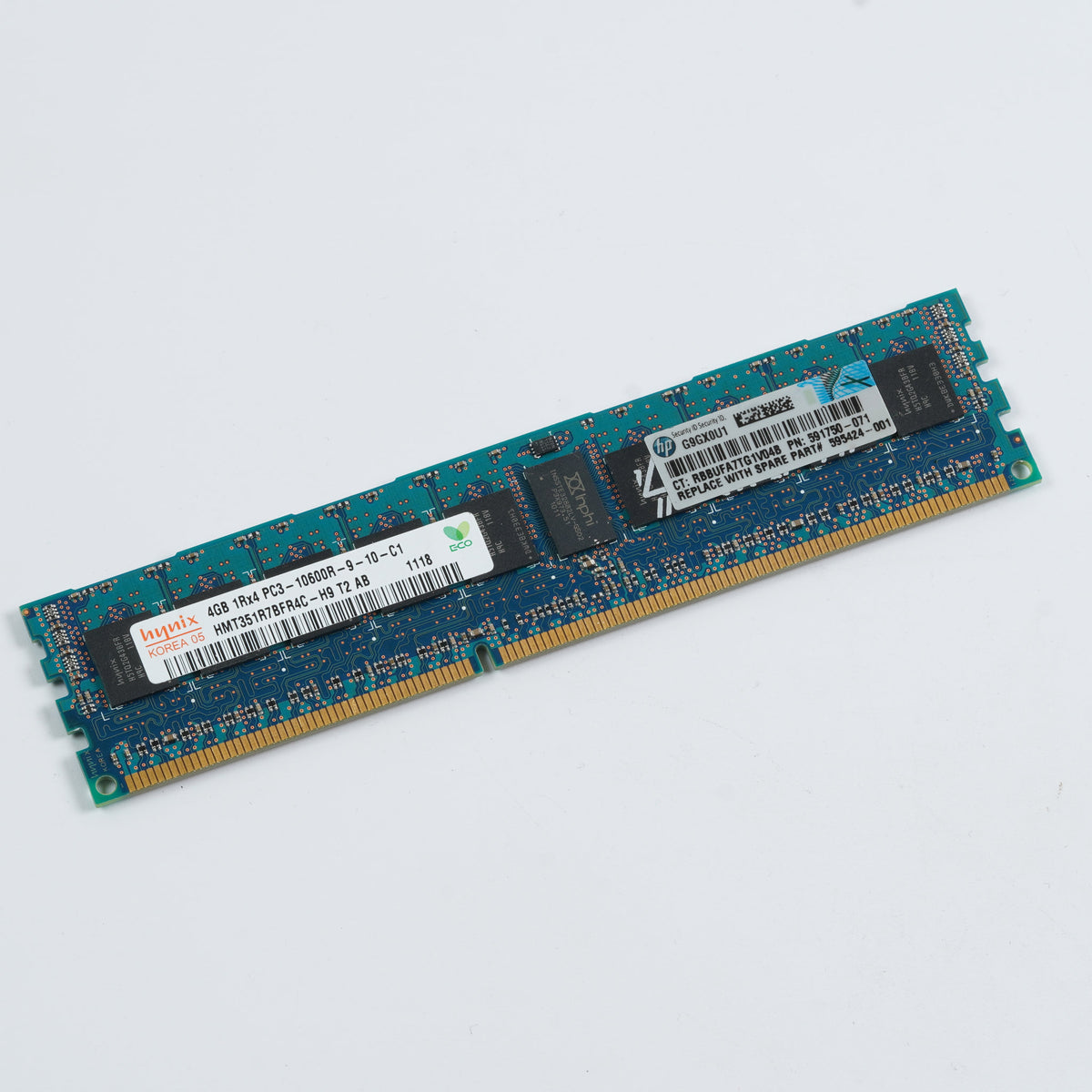 Hynix HMT351R7BFR4C-H9 4GB 1Rx8 PC3-10600R-9-10-C1 Server Memory RAM