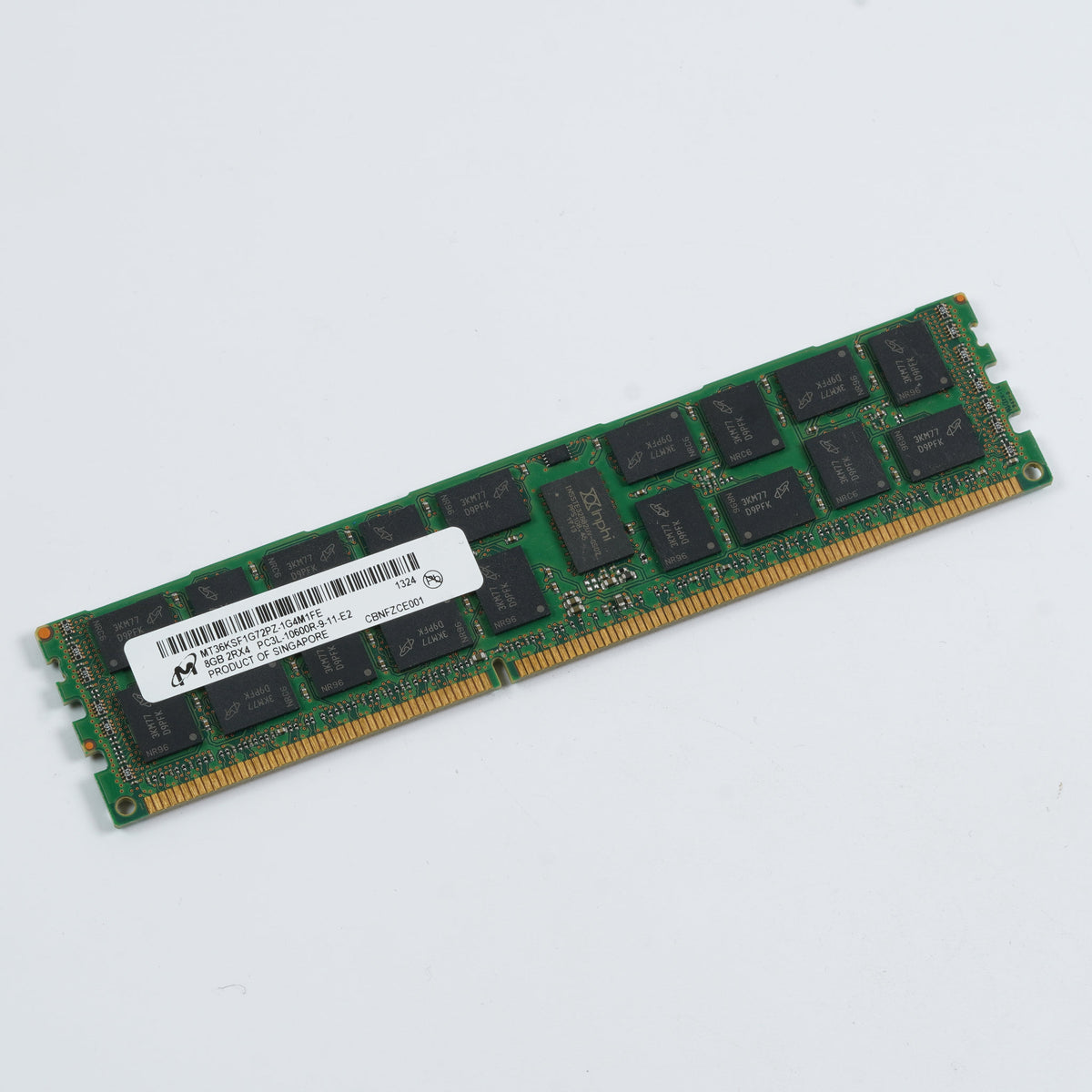 MT36KSF1G72PZ-1G4M1 8GB 2Rx4 PC3L-10600R-9-11-E2 Server Memory RAM