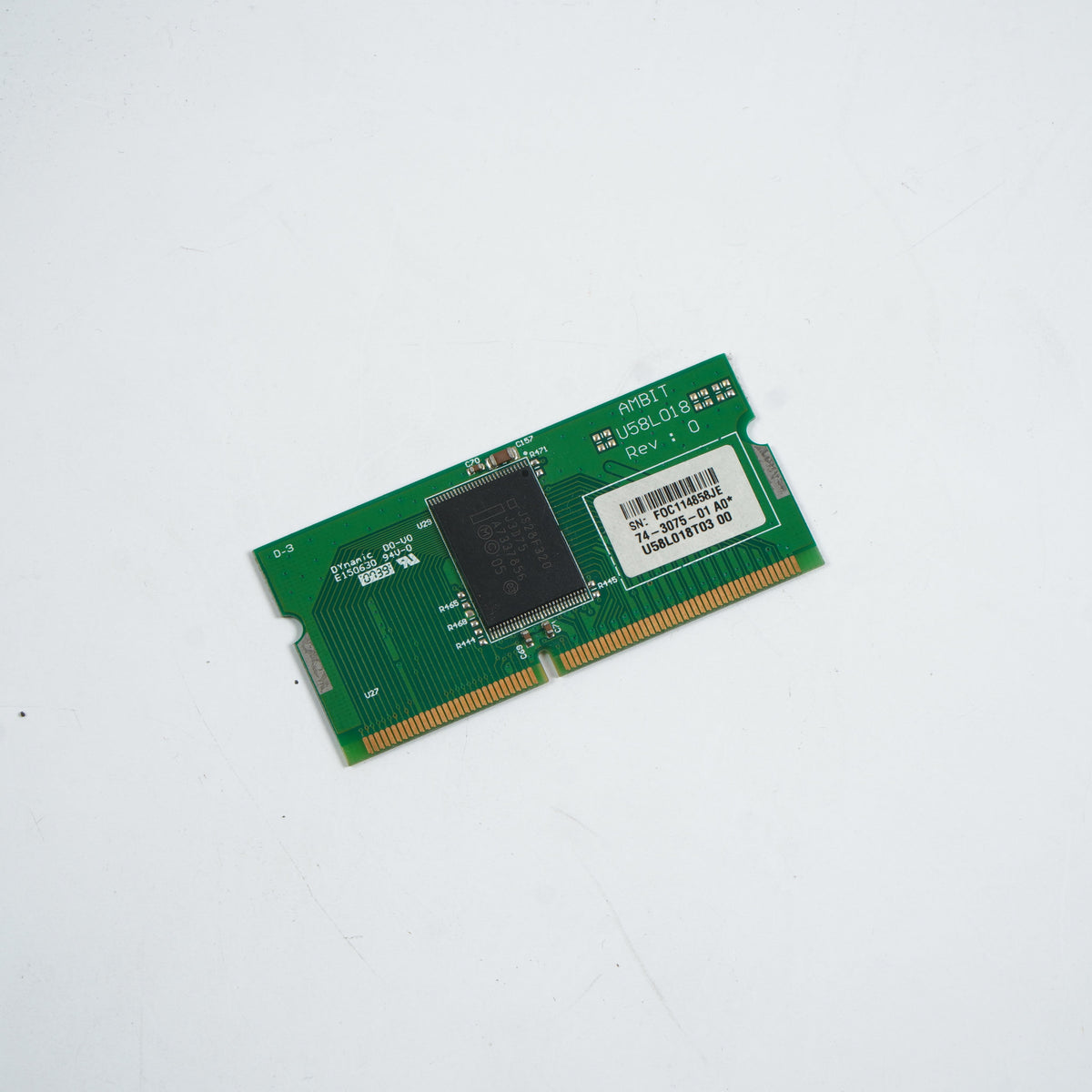 Cisco 74-3075-01 4MB Flash Memory RAM Ambit U58L018T03