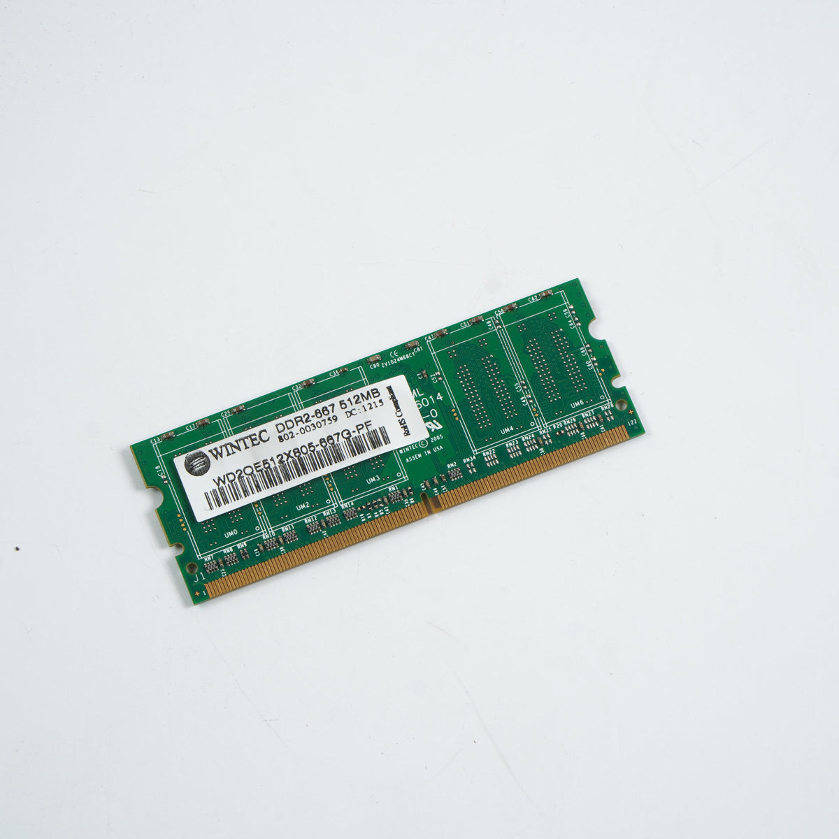 Wintec WD2OE512X805-667G-PF DDR2-667 512MB