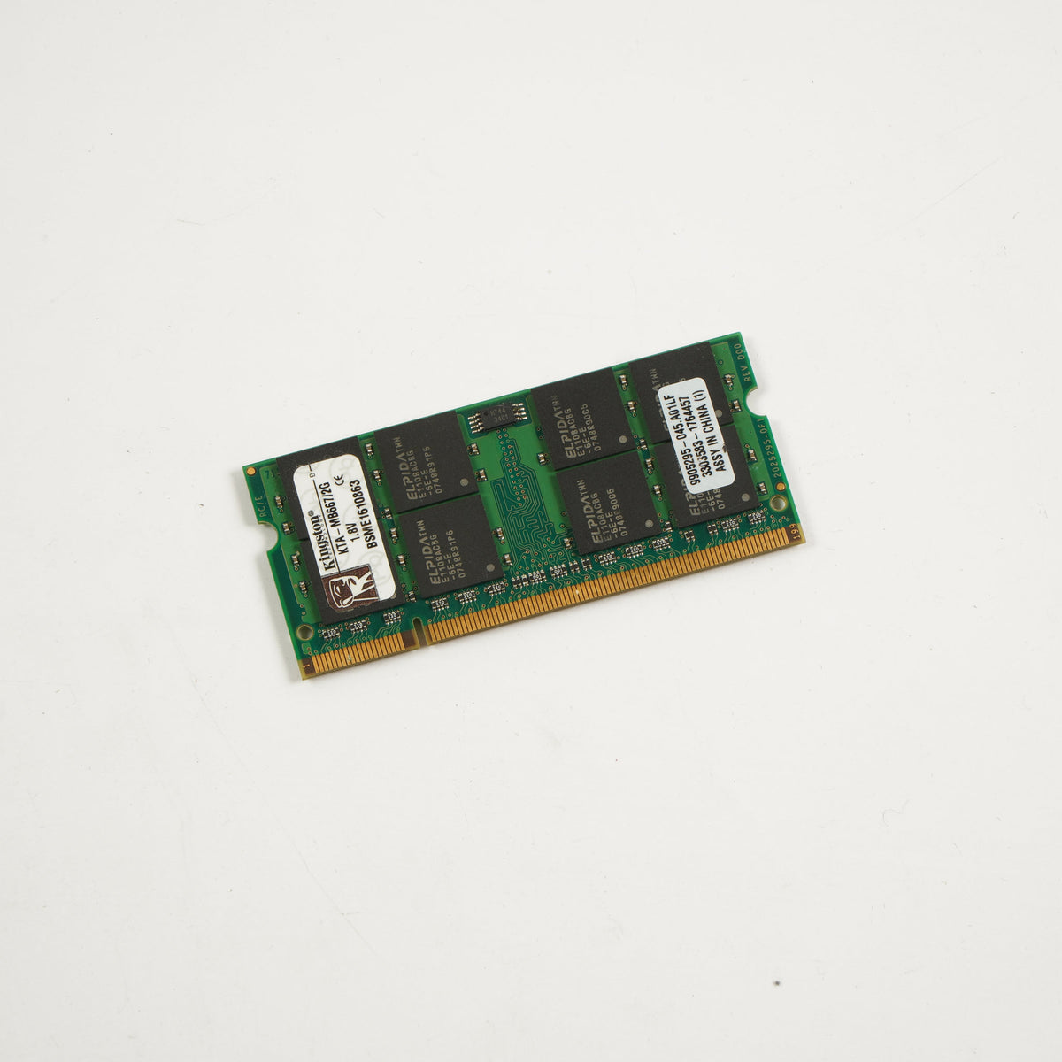 Kingston KTA-MB667/2G 1GB SODIMM Memory RAM