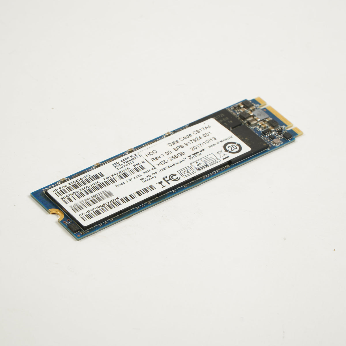 HP 856454-001 Sandisk SD8TN8U-256G-1006 256GB M.2 SATA SSD Drive