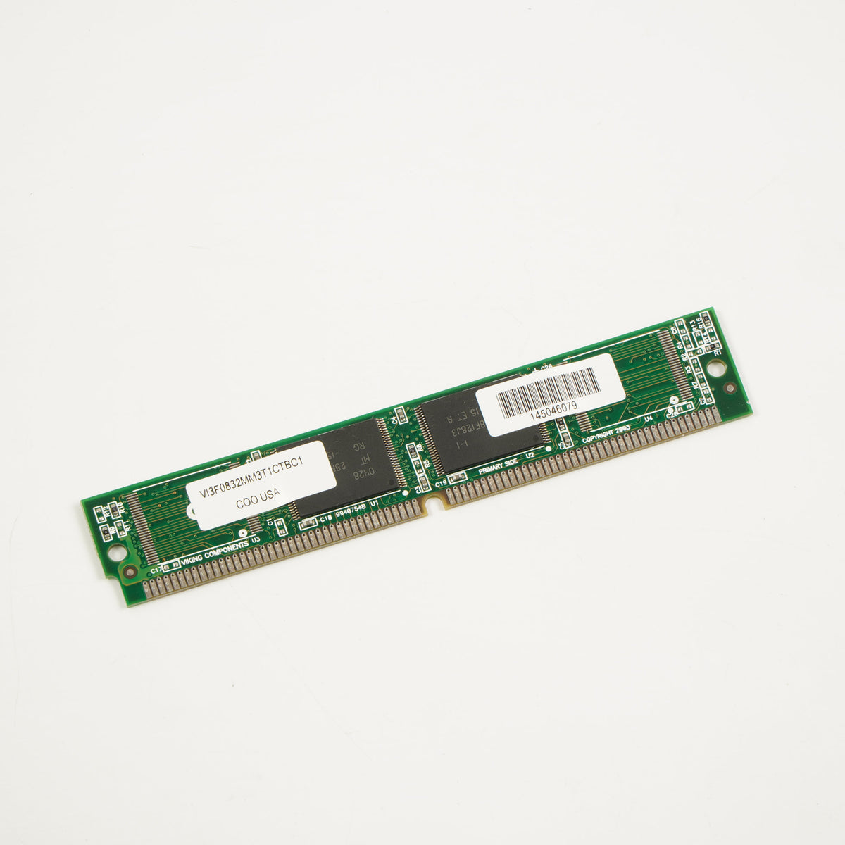 Cisco 16-2462-02 16MB Flash SIMM Viking VI3F0832MM3T1CTBC1 MEM2600XM-16FS-SP