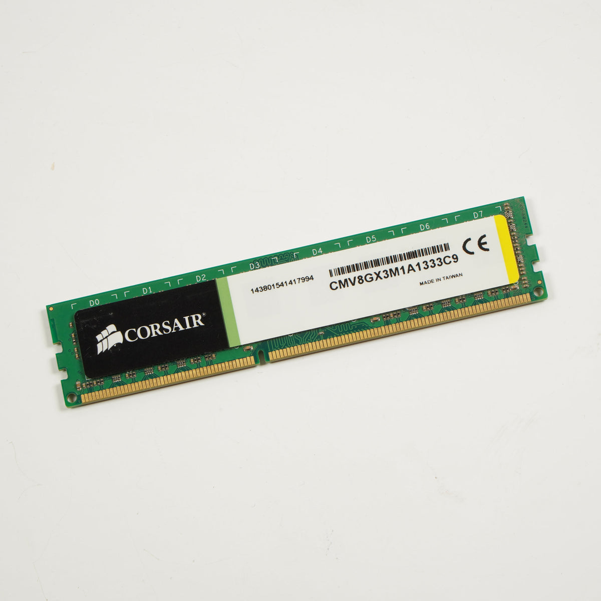 Corsair CMV8GX3M1A1333C9 8GB DDR3-1333Mhz PC3-10600U Memory RAM