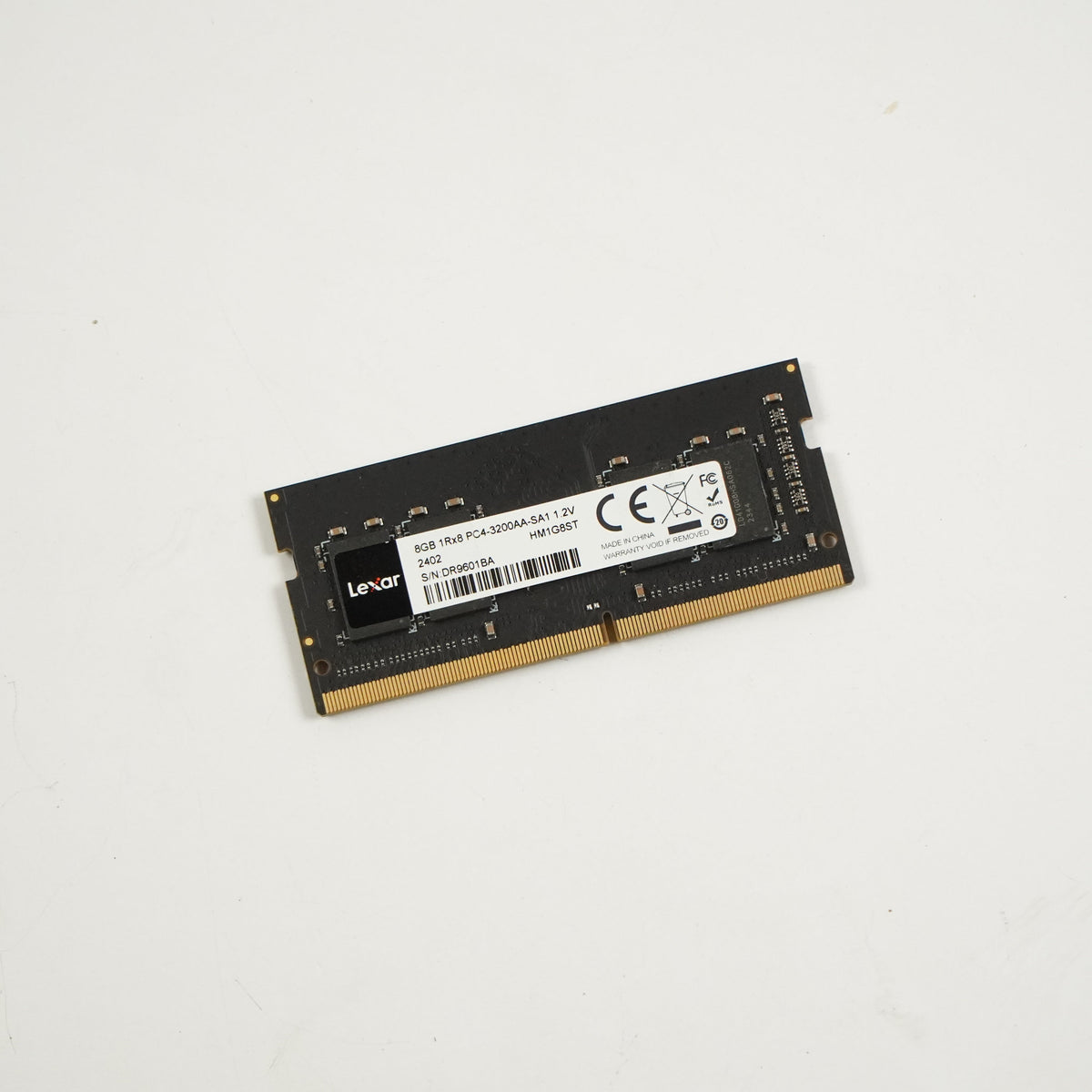 Lexar HM1G8ST 8GB PC4-3200AA-SA1 SODIMM Memory RAM