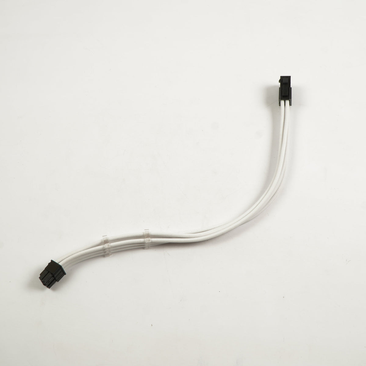 6-Pin PCIe 30CM Power Extension cable White