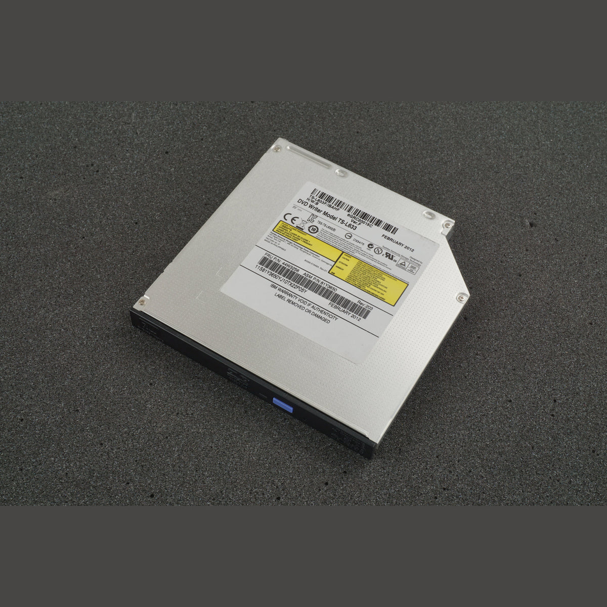 IBM FRU 44W3256 81Y3650 TS-L633 DVD-RW Disk Drive