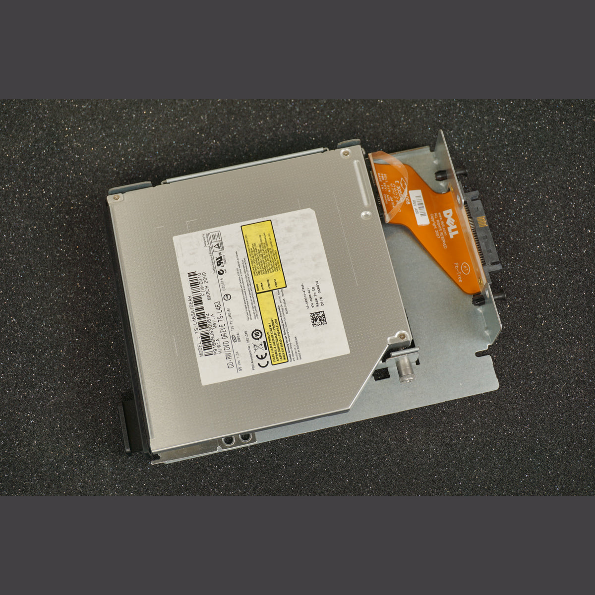 YR857 0YR857 Dell PowerEdge R900 CD-RW DVD-ROM Disk Drive Tray Moule