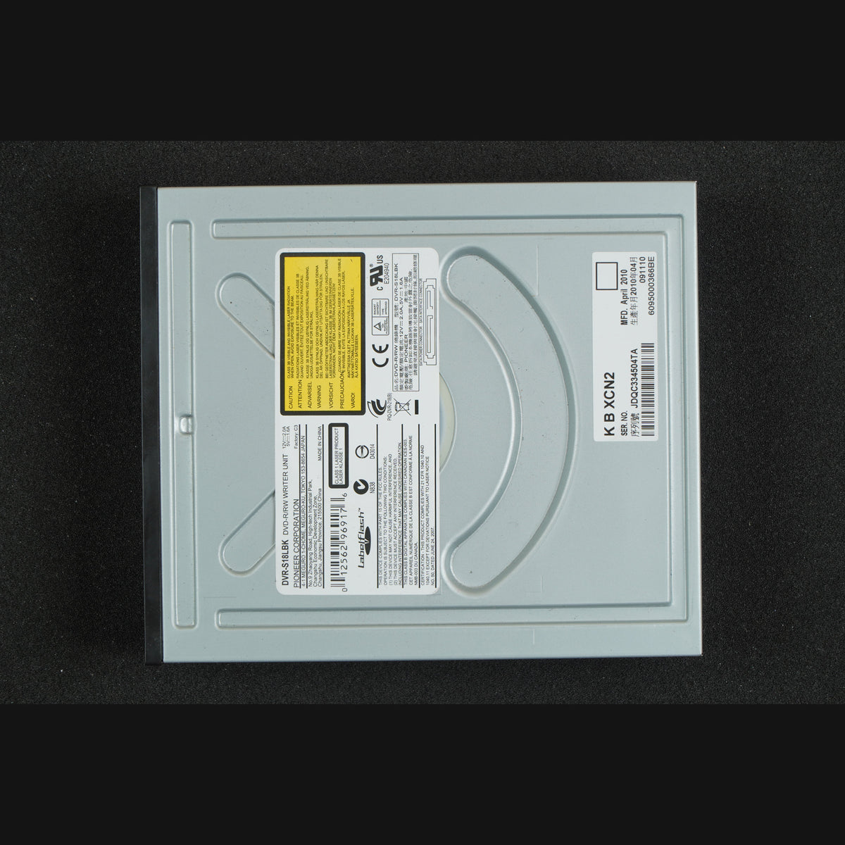 Pioneer DVR-S18LBK Black SATA DVD-RW Disk Drive