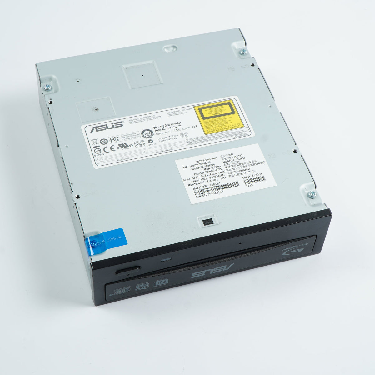 Asus BW-16D1HT BluRay Disc Rewriter Drive