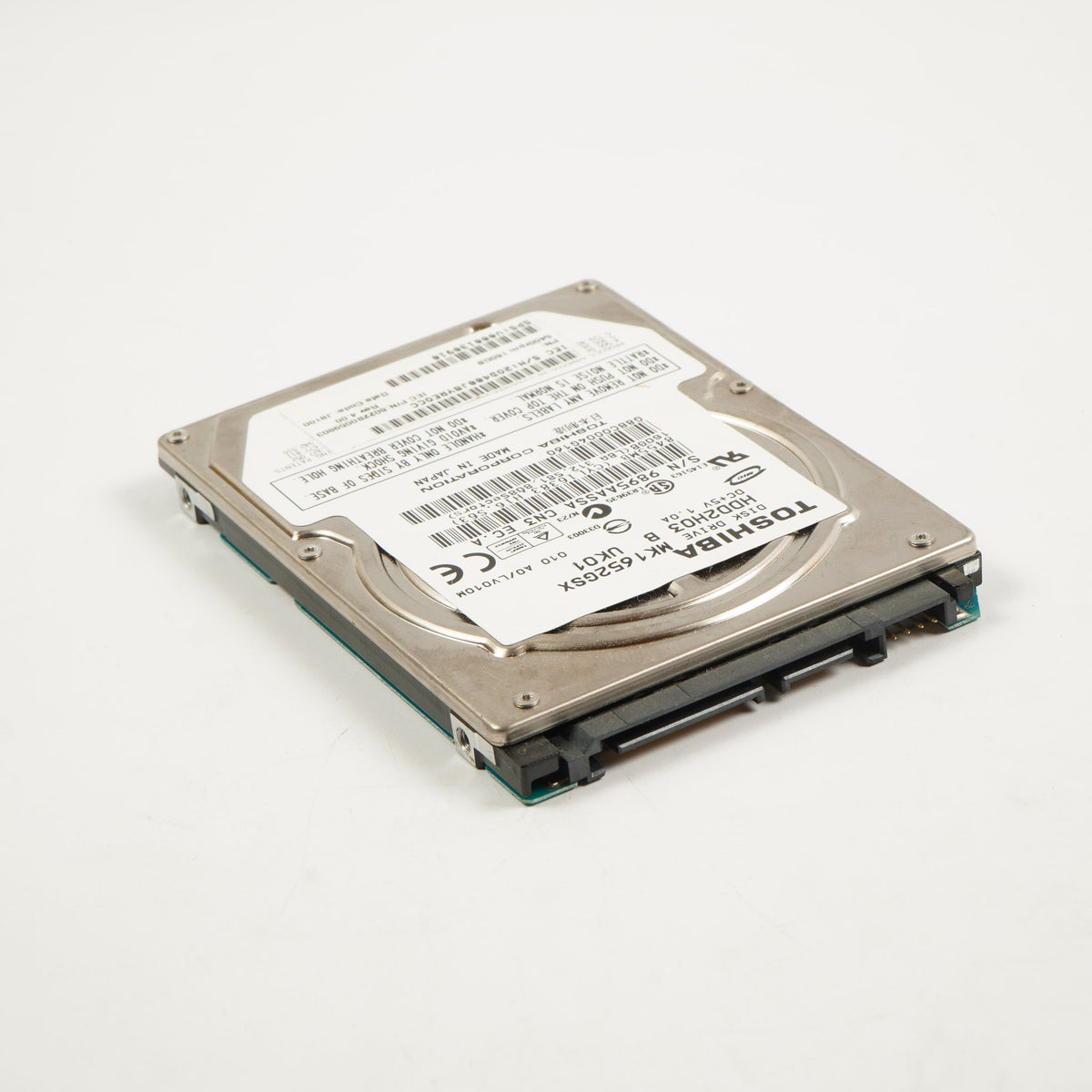 Toshiba MK1652GSX 160GB 2.5" SATA Disk Drive
