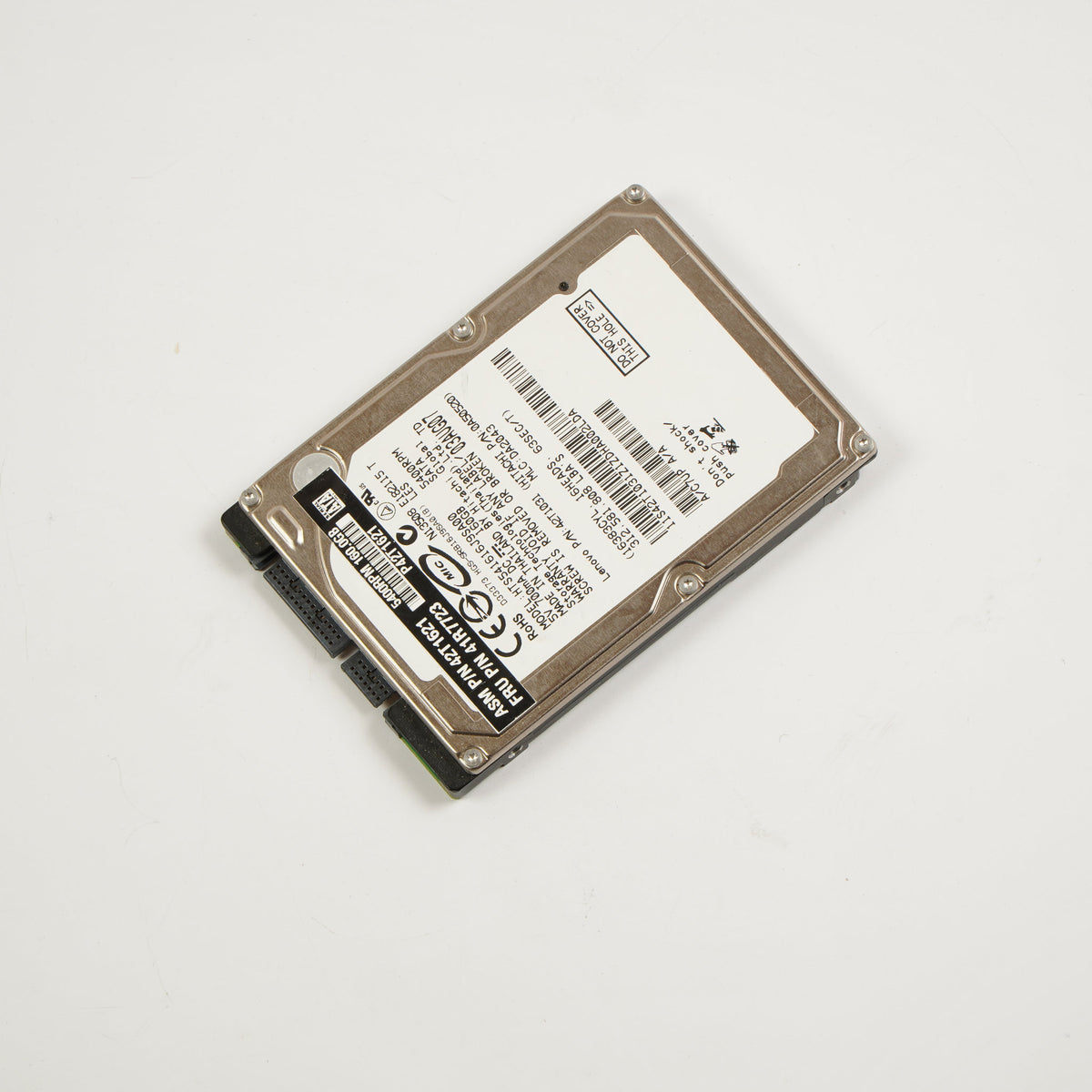 Hitachi HTS541616J9SA00 160GB 2.5" SATA Disk Drive 41R7723