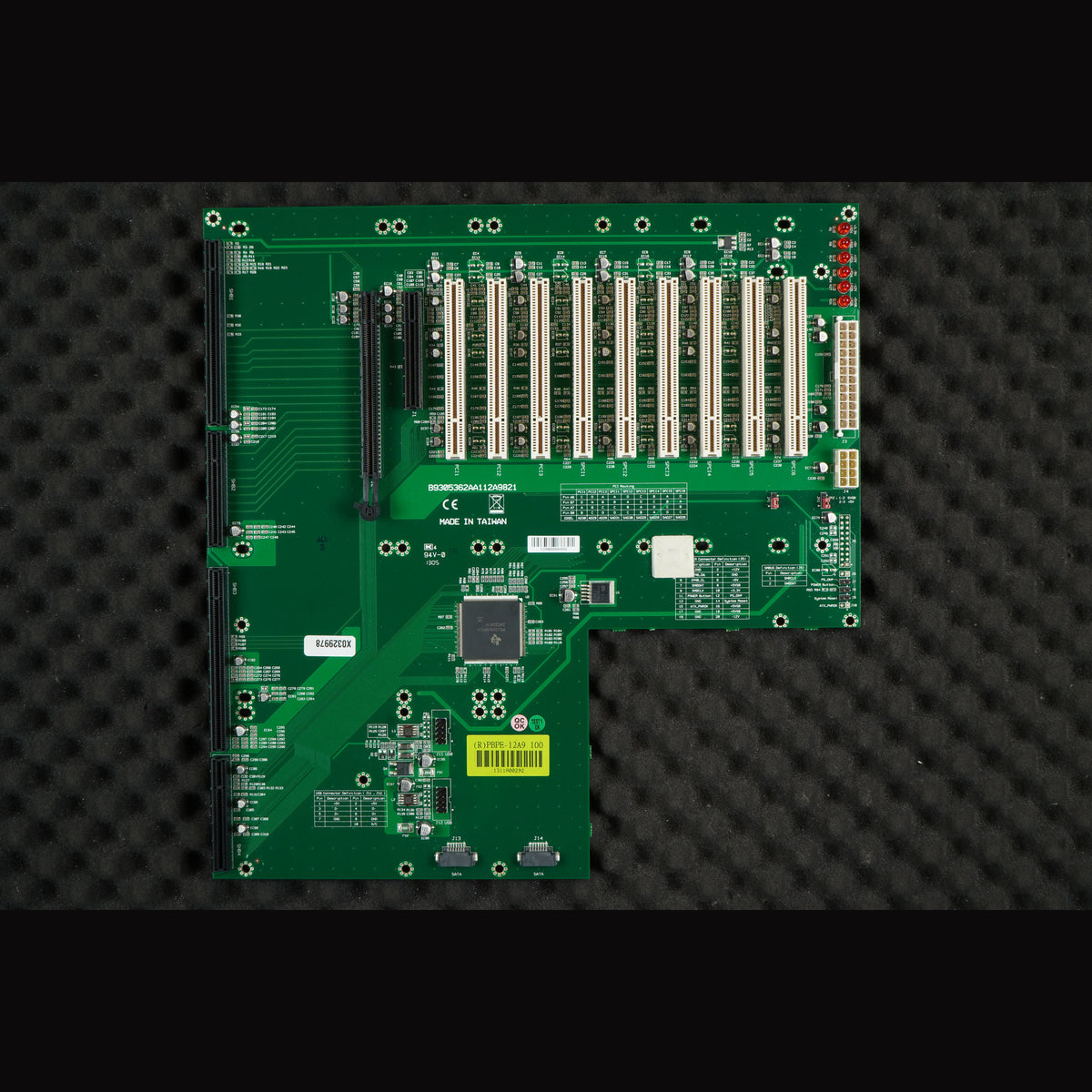 PBPE-12A9 Portwell 12-Slot Industrial Backplane Board B9305362AA112A9821
