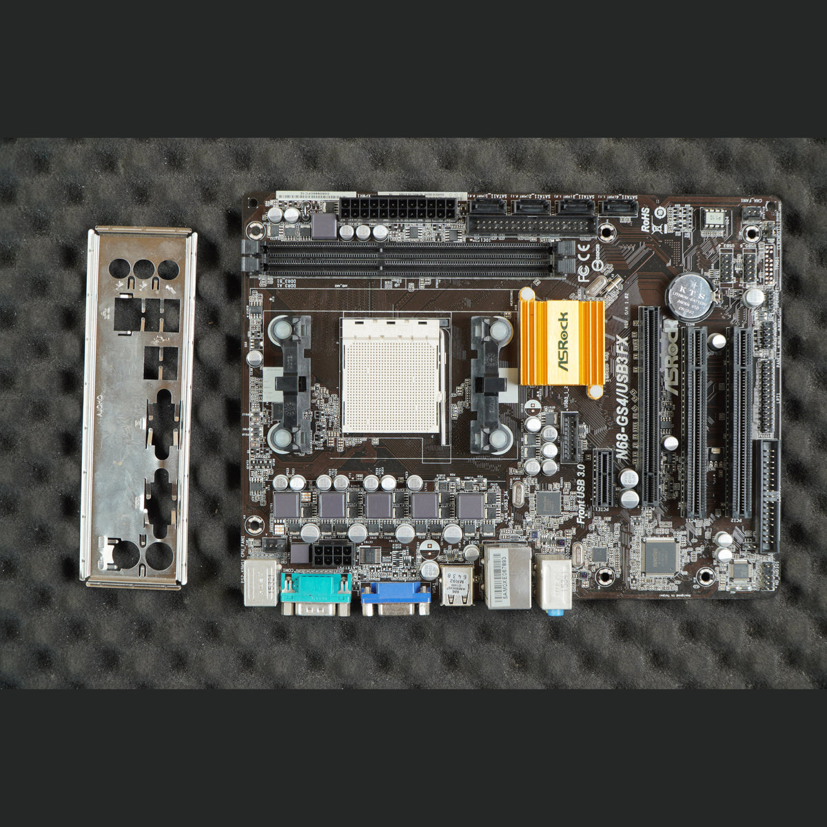 ASRock N68-GS4/USB3 FX Motherboard Socket AM3 System Board