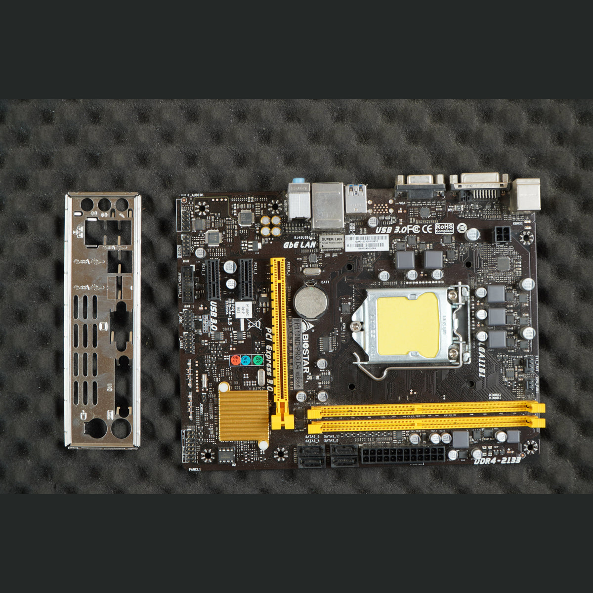Biostar H110MD PRO D4 Ver:6.0 Motherboard Socket 1151 System Board