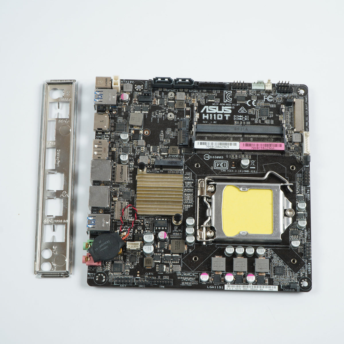 Asus H110T Motherboard Socket 1151 Thin Mini-ITX System Board