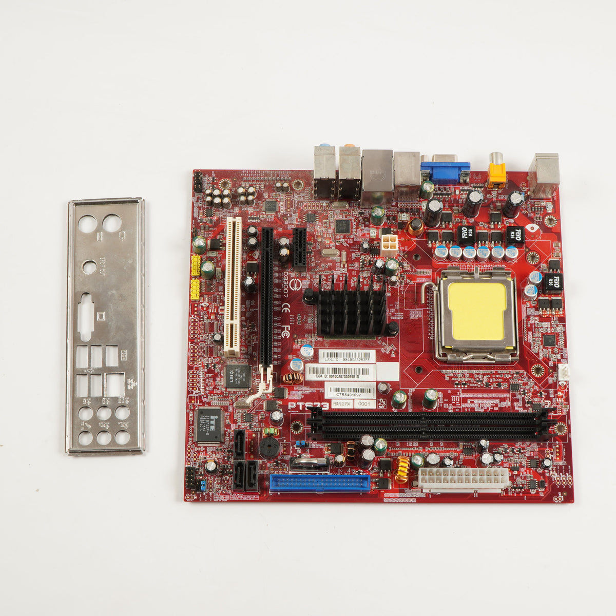 Asus PTS73 Working But with missing RAM Clips so sold as Spares or Repair
