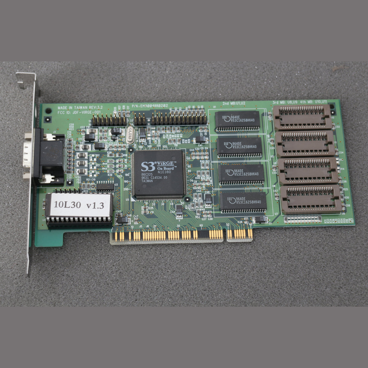 2themax EMA004RR0202 S3 VIRGE 86C325 4MB VGA PCI Graphics Card