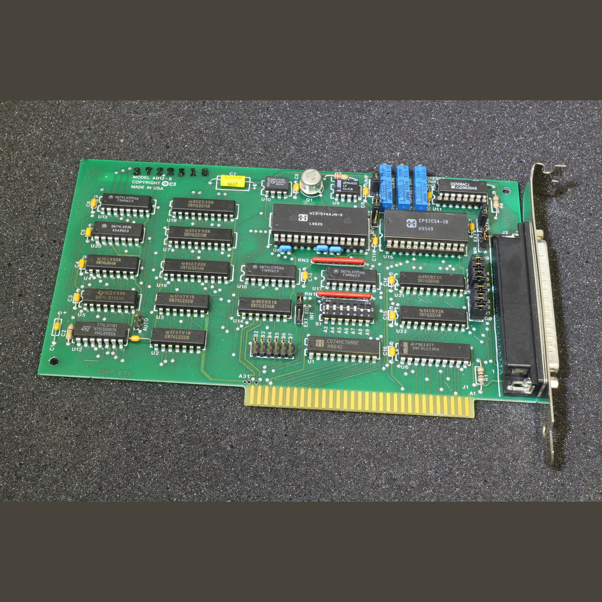 Acces I/O AD12-8 ISA Bus 8-Input A/D Converter and Counter Timer Card