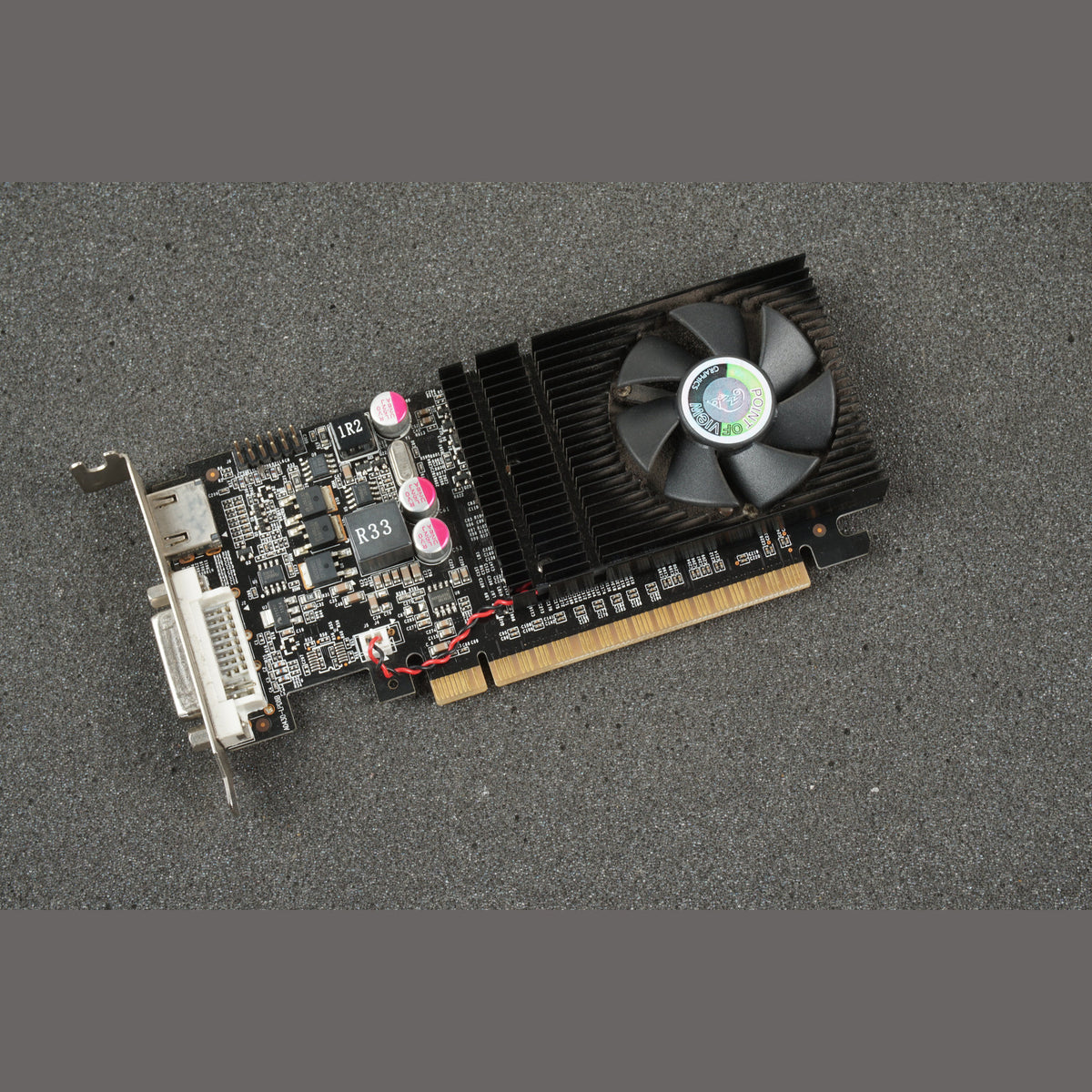 Point of View VGA-430-C1-1024 GT430 1GB Low Profile PCIe VGA HDMI Card
