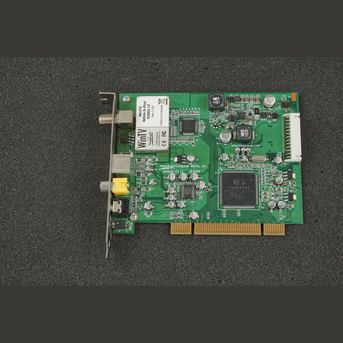 Hauppauge NOVA-S-Plus Pci TV Card