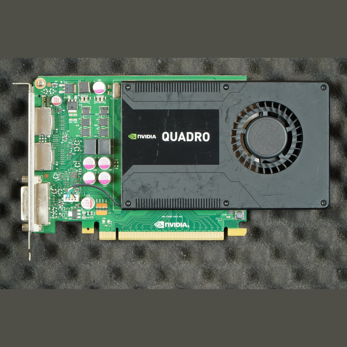 713380-001 HP nVidia Quadro K2000 2GB PCIe 2xDP 1xDVI Graphics Card