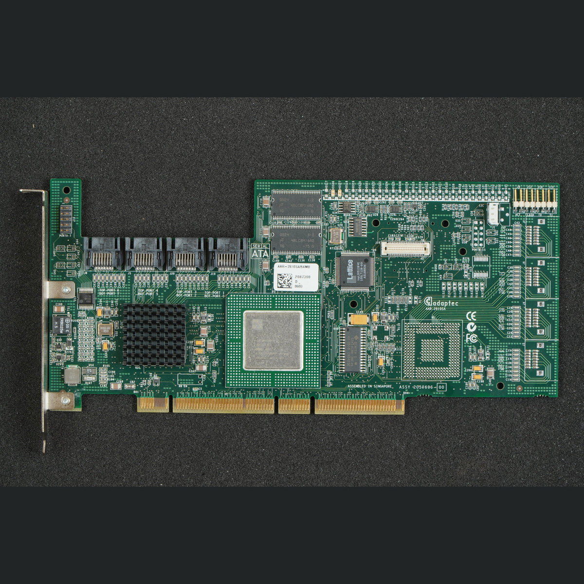 Adaptec Serial ATA RAID 2810SA 8-Port PCI-X Card AAR-2810SA/64MB