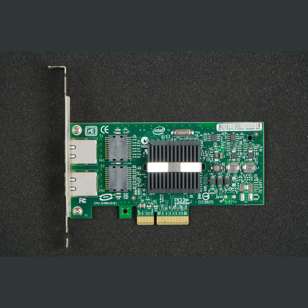 Intel D50868-004 PRO/1000 PT Dual Port PCIe Gigabit Ethernet Adapter Card