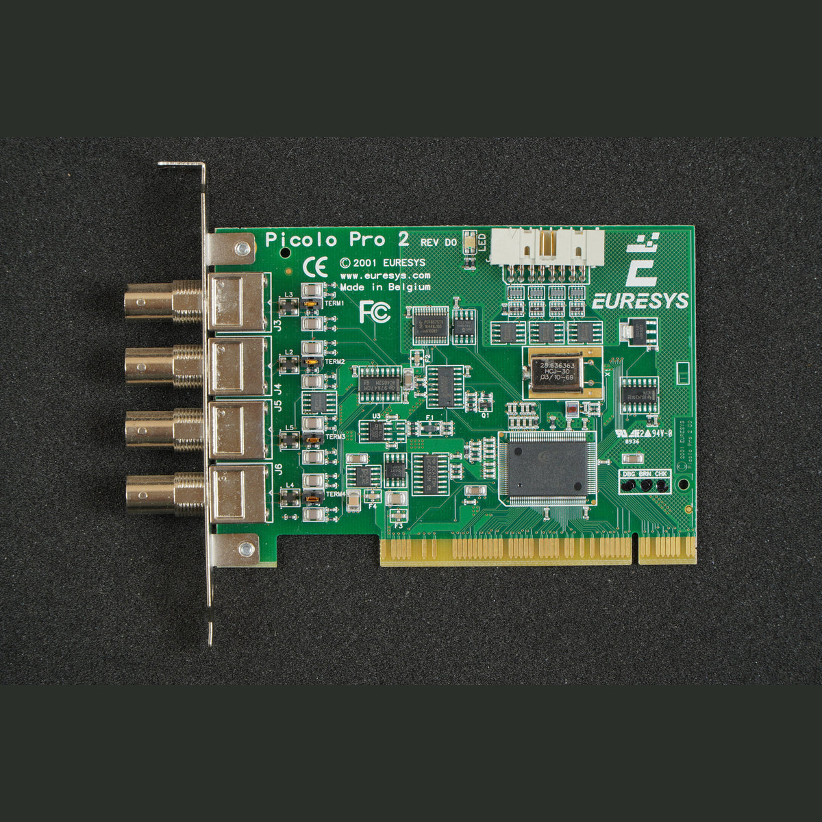 Euresys PICOLO Pro 2 PCI Video Capture Card 4x BNC Frame Grabber