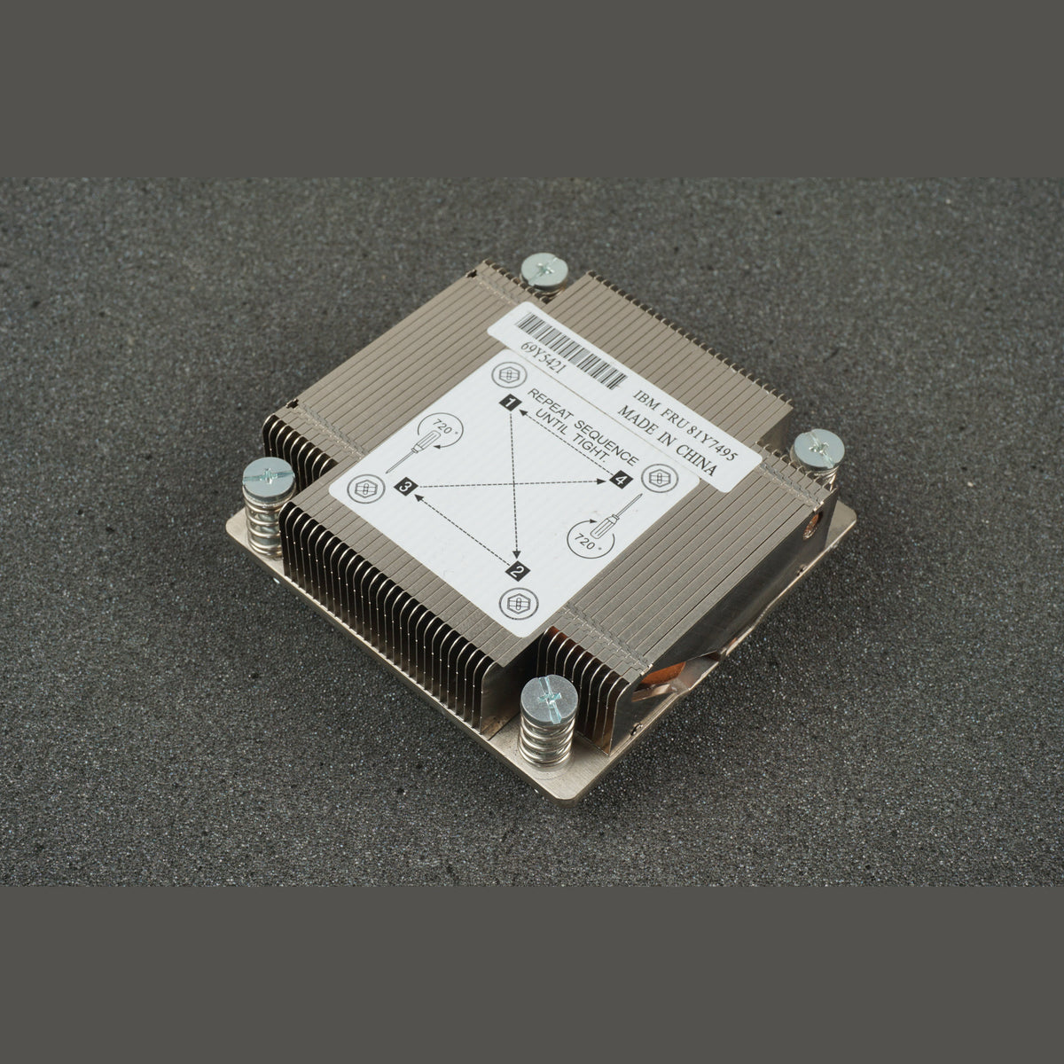 IBM FRU 81Y7495 Heatsink m3250 M2 69Y5421
