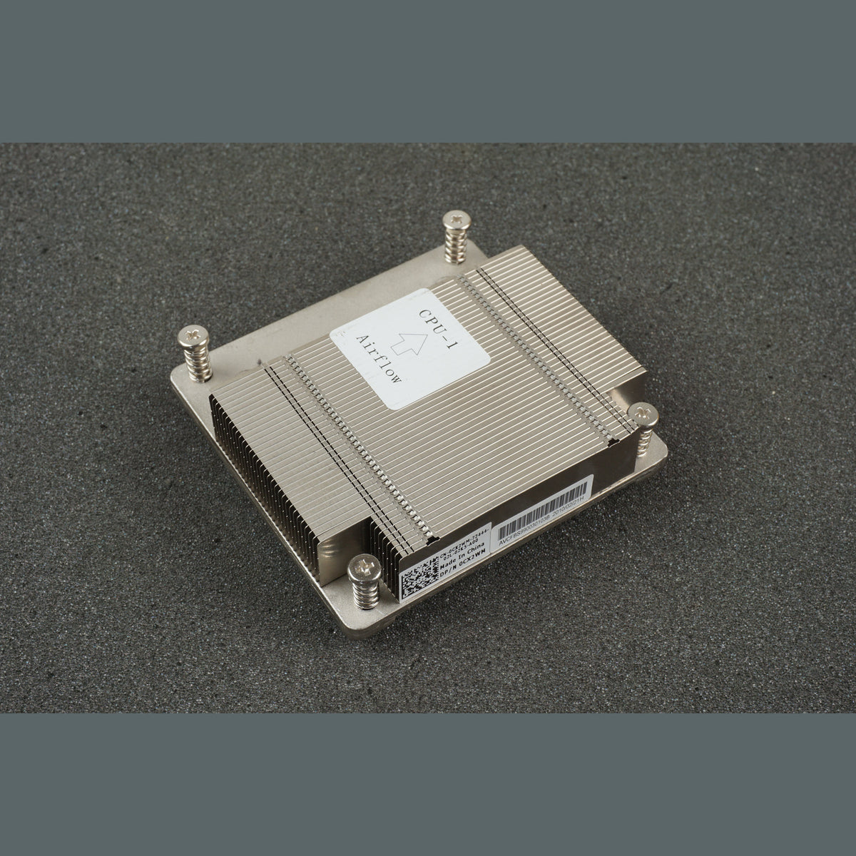 Dell CX2WM 0CX2WM PowerEdge C1100 CPU-1 Heatsink