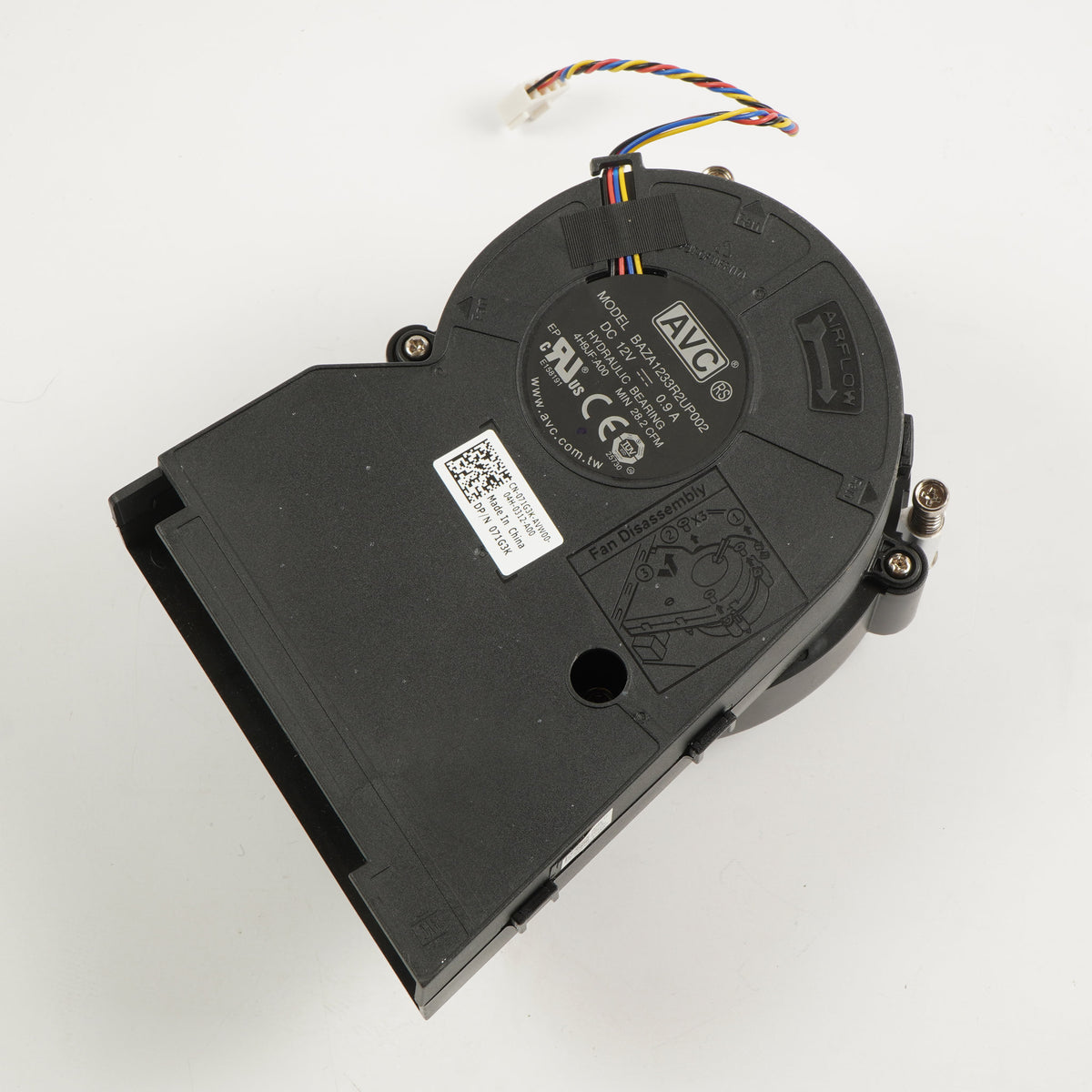 Dell 71G3K 071G3K Heatsink & Fan 4H9JF CPU Cooler
