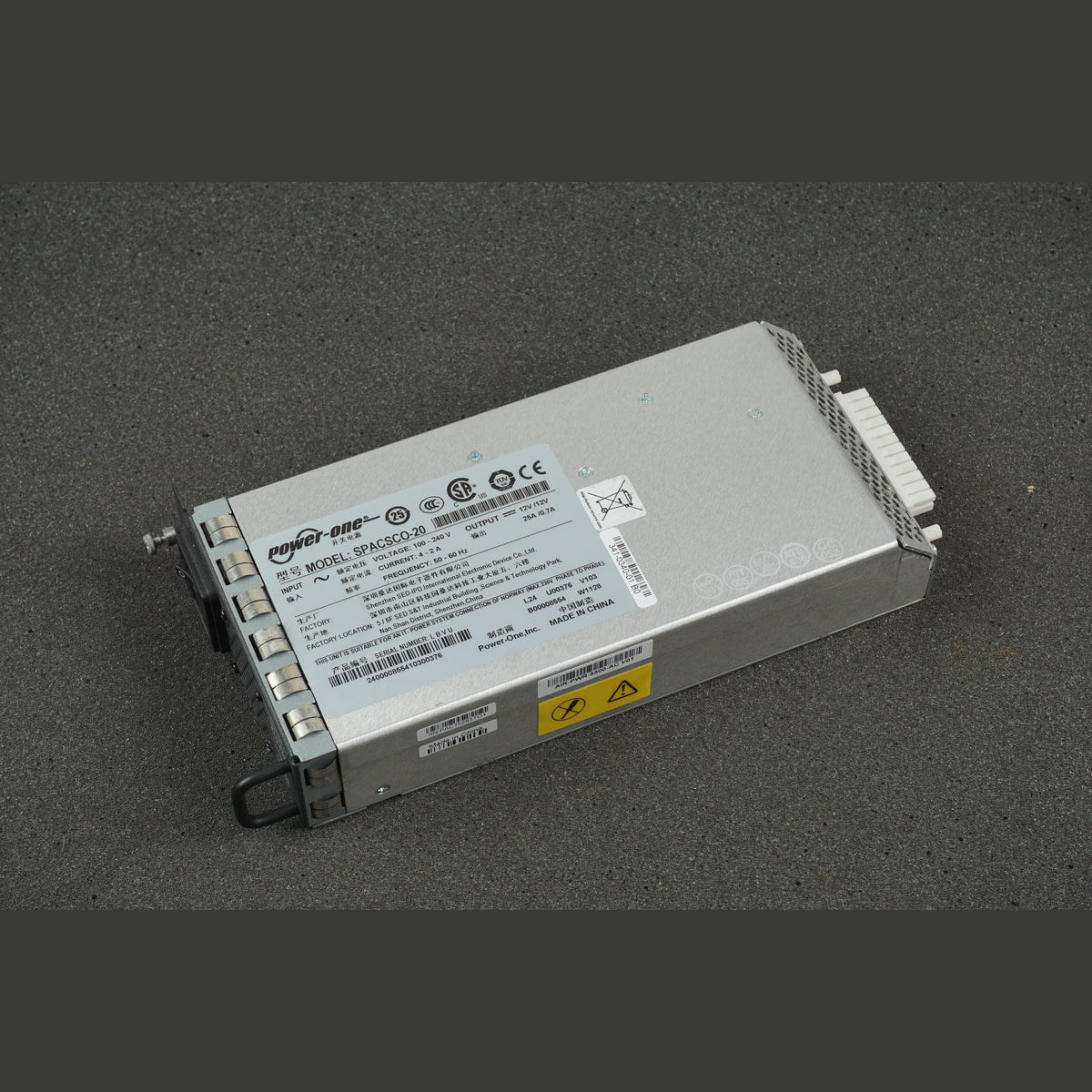 Cisco 341-0340-01 Power Supply Power-One SPACSCO-20