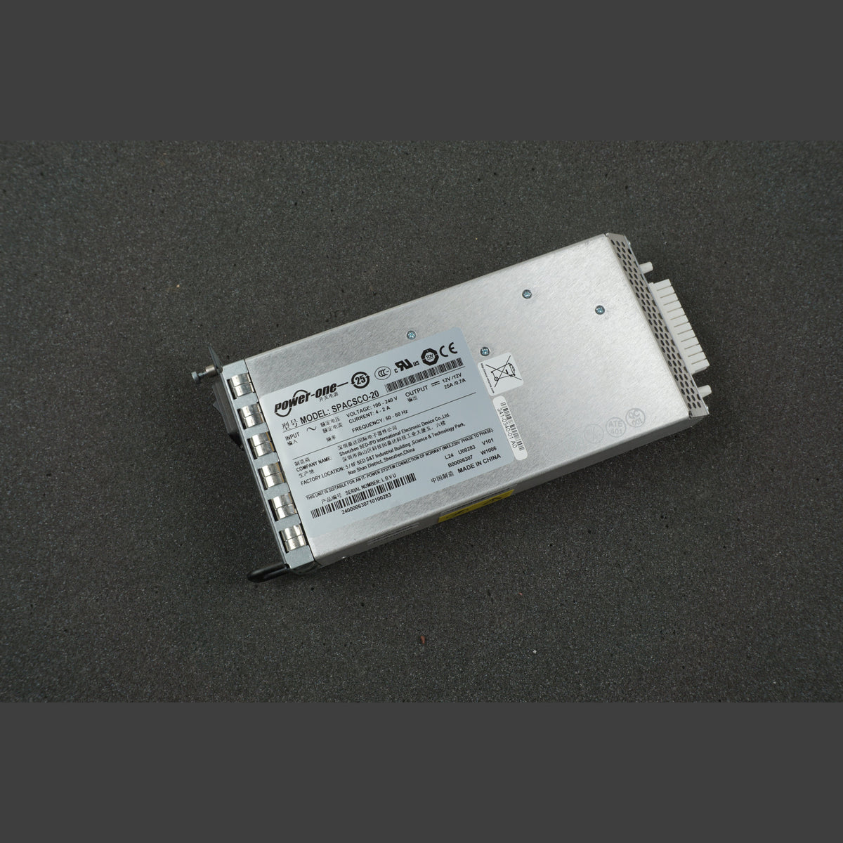 Cisco AIR-PWR-5500-AC Power Supply 341-0340-01 Power-One SPACSCO-20 PSU